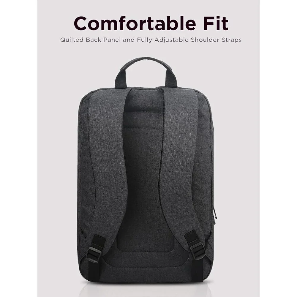 ✨Men Black Laptop Tablet Durable Lightweight for Travel Business Casual Backpack